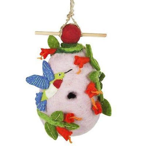 Felt Birdhouse - Hummingbird - Wild Woolies