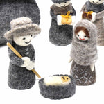 Felted Nativity 12-Piece Set