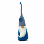 Winter Blues Felt Gnomes Trio, Set of 3