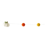 Hand Felted Garland: Pumpkins - Global Groove