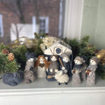 Felted Nativity 12-Piece Set