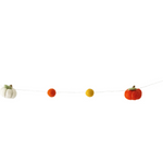 Hand Felted Garland: Pumpkins - Global Groove